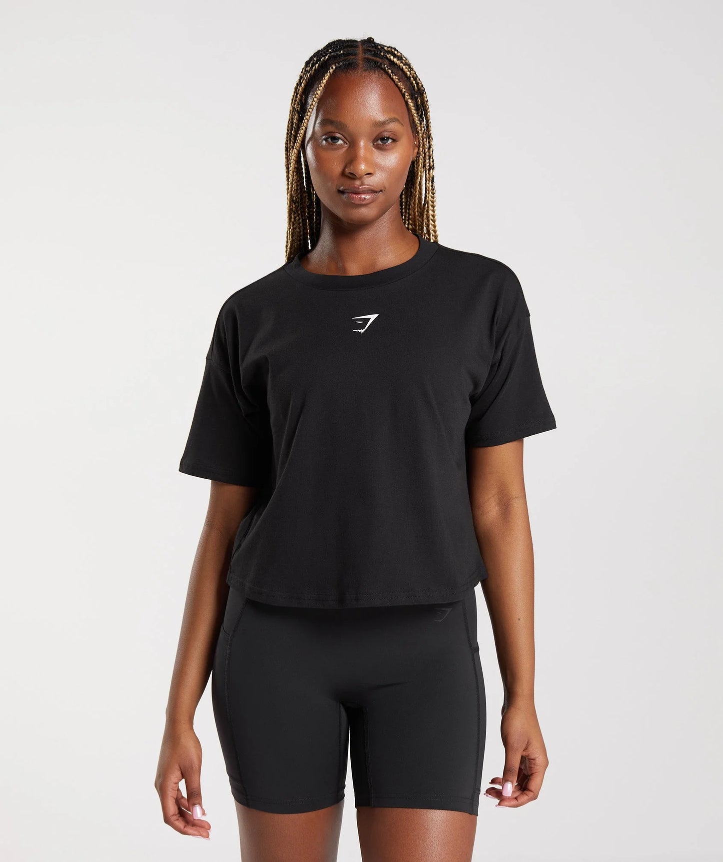 Gymshark Central Graphic Midi Tee